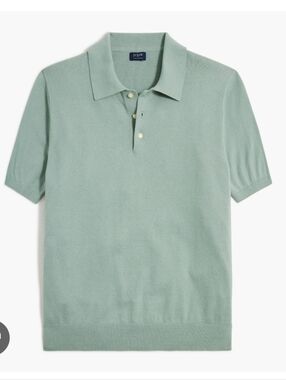 J. Crew Men's Cotton Polo Sweater Shirt Size Small New With Tags